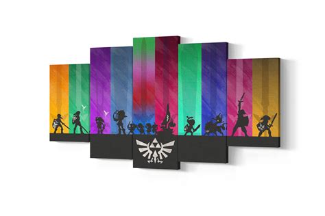 legend of zelda wall decor|legend of zelda artwork.